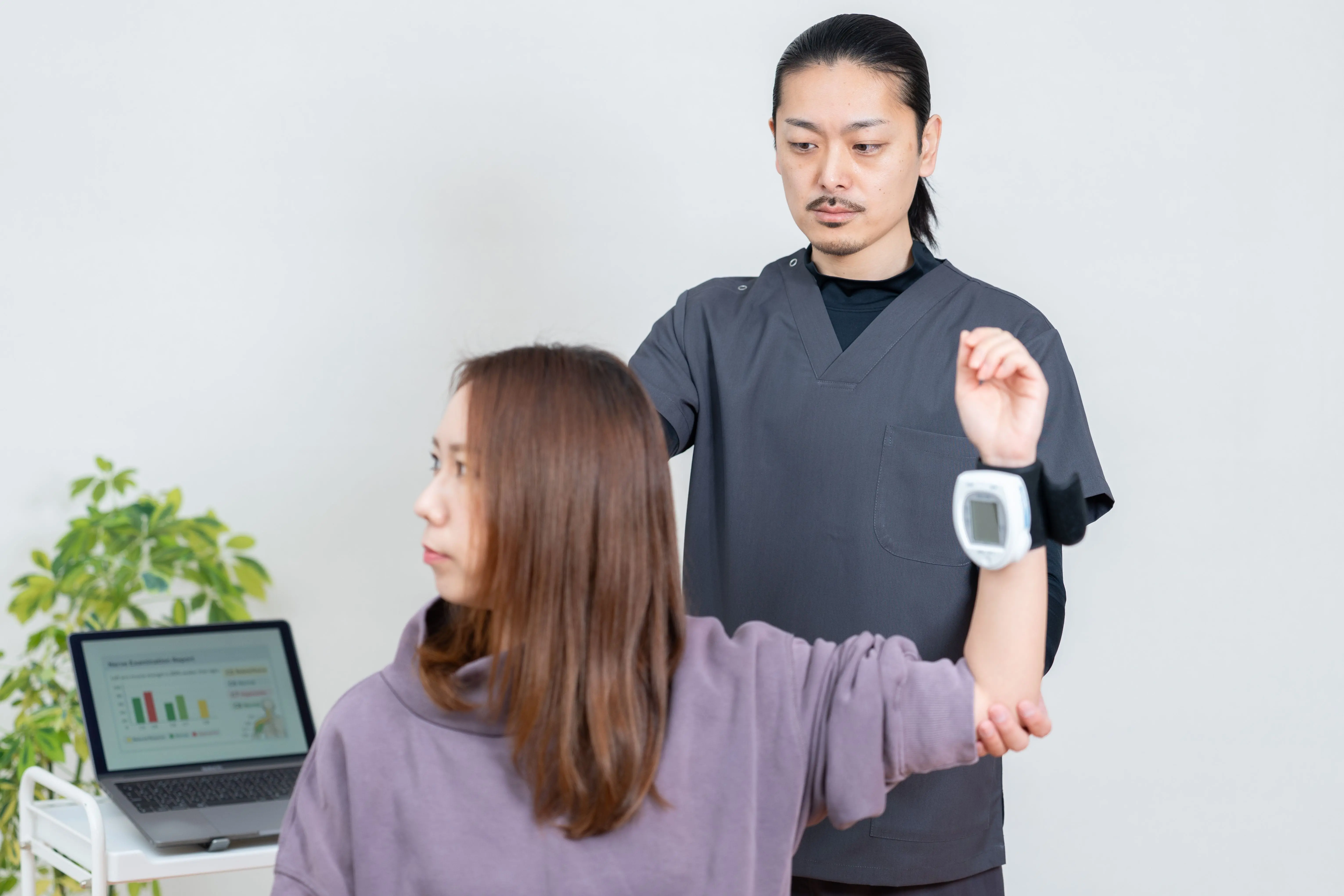 検査の様子