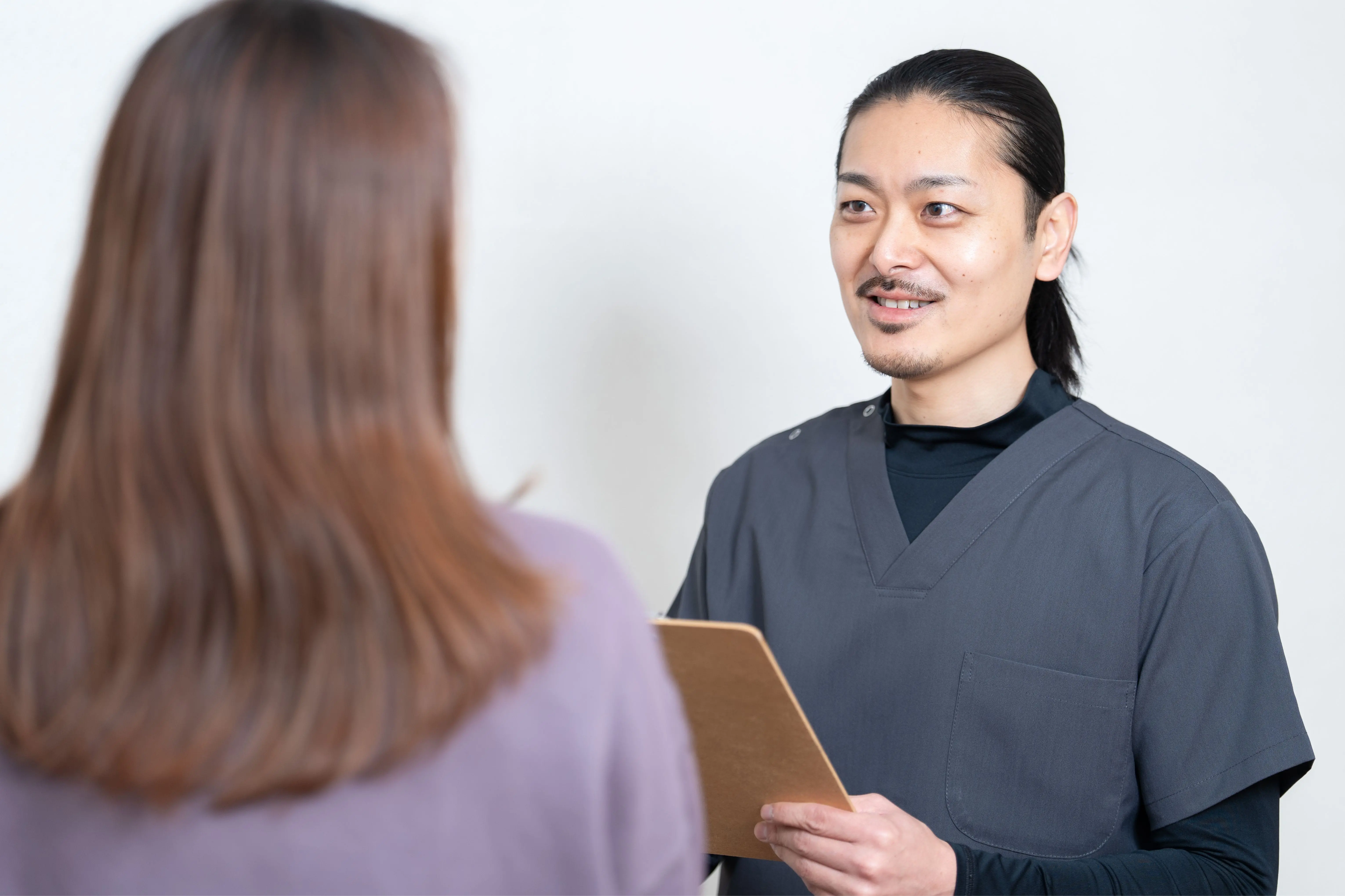 問診の様子